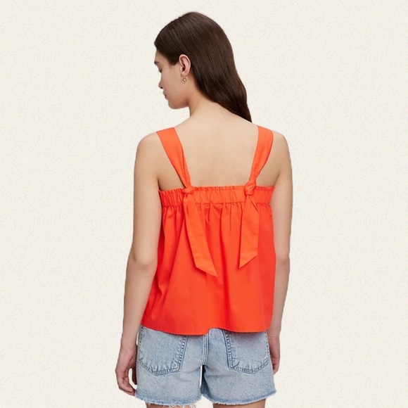 Gap Tie-Back Babydoll Tank Top - Picture 2 of 5